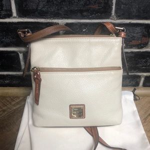 Dooney and Bourke Crossbody Ivory Purse